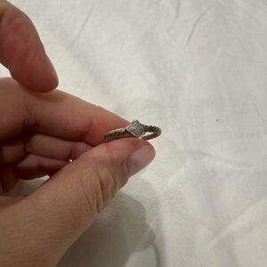 Cable Collectibles® Quatrefoil Stack Ring